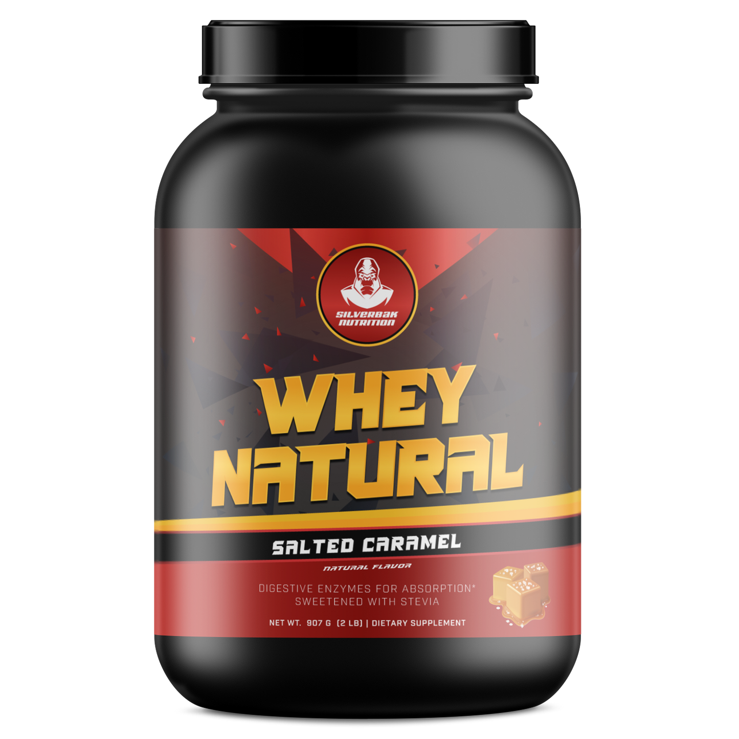 2lb Whey Natural (Salted Caramel)