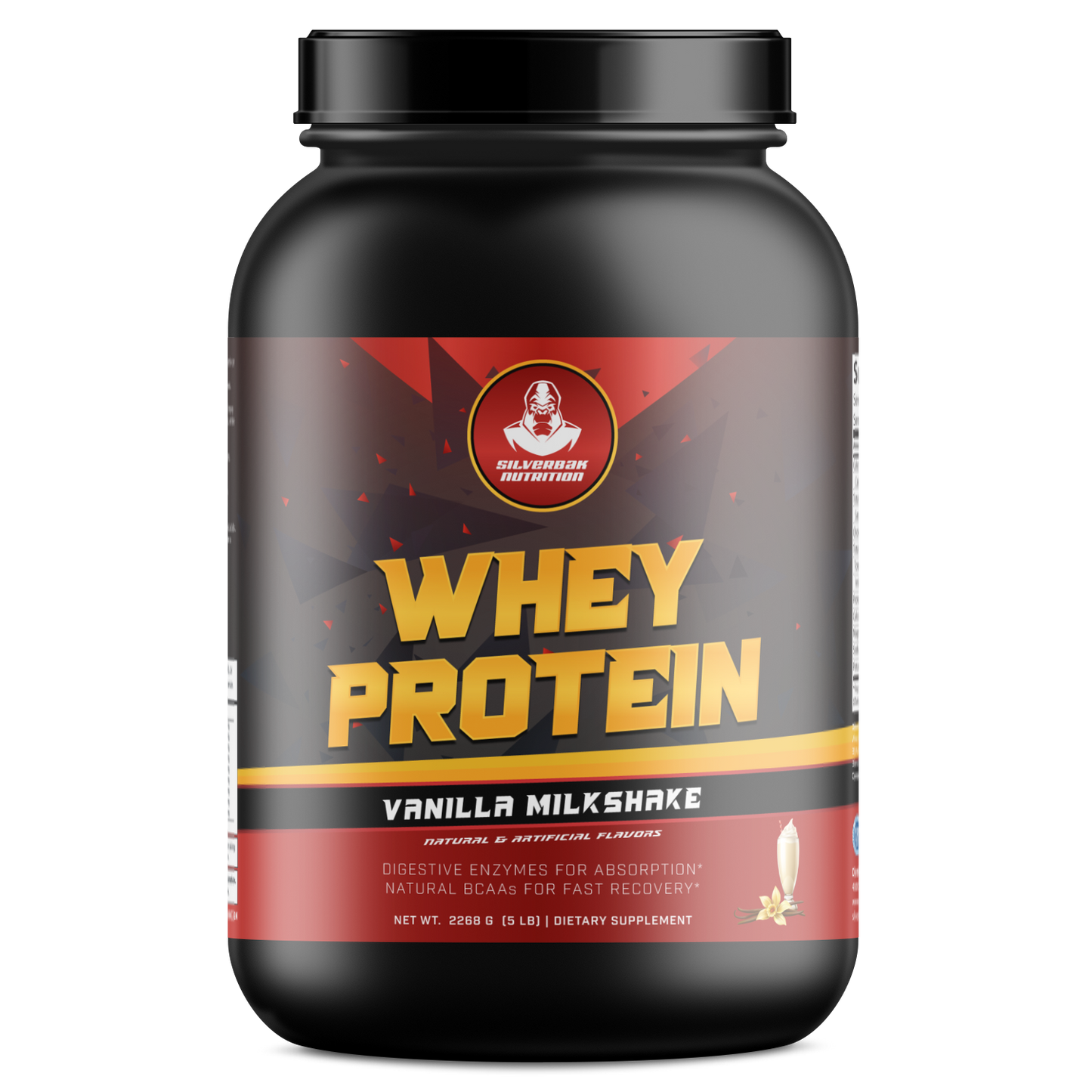 5lb Whey Protein (Vanilla Milkshake)