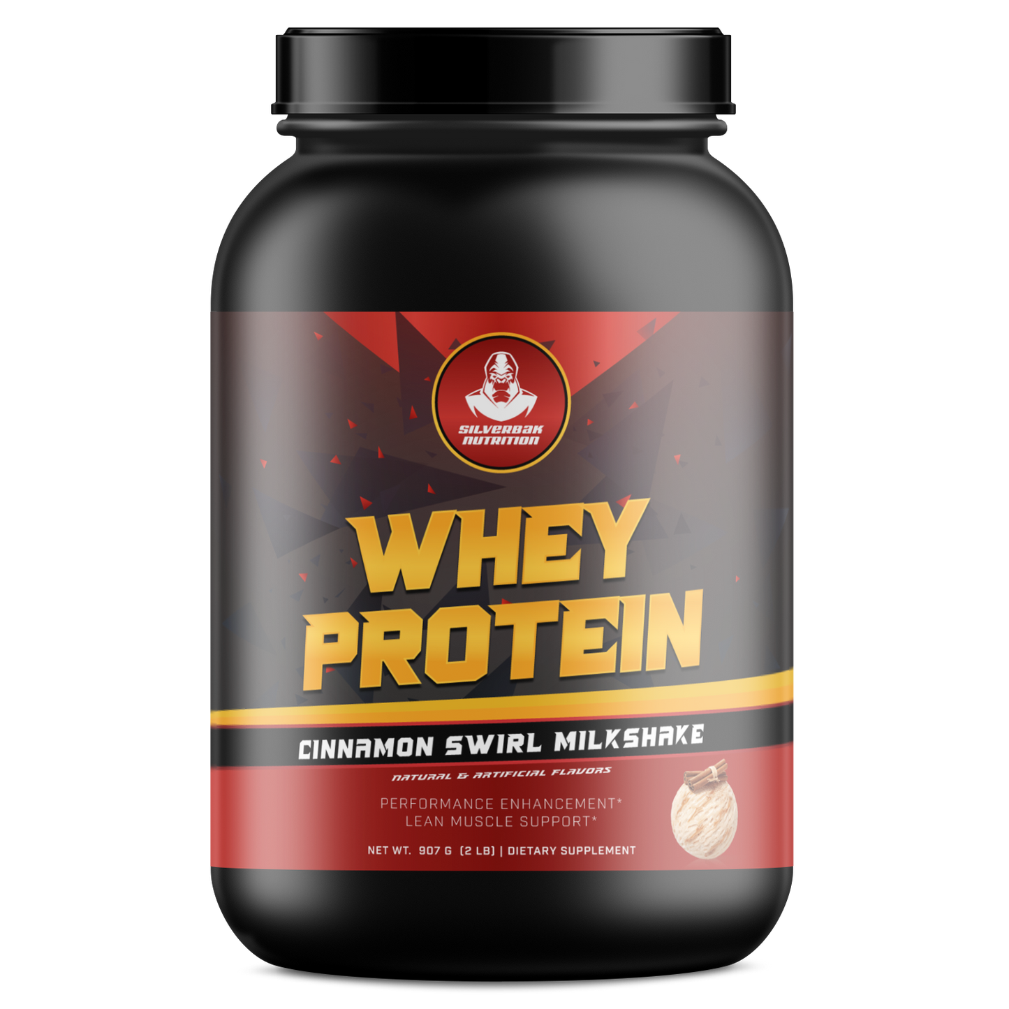 2lb Whey Protein (Cinnamon Swirl Milkshake)