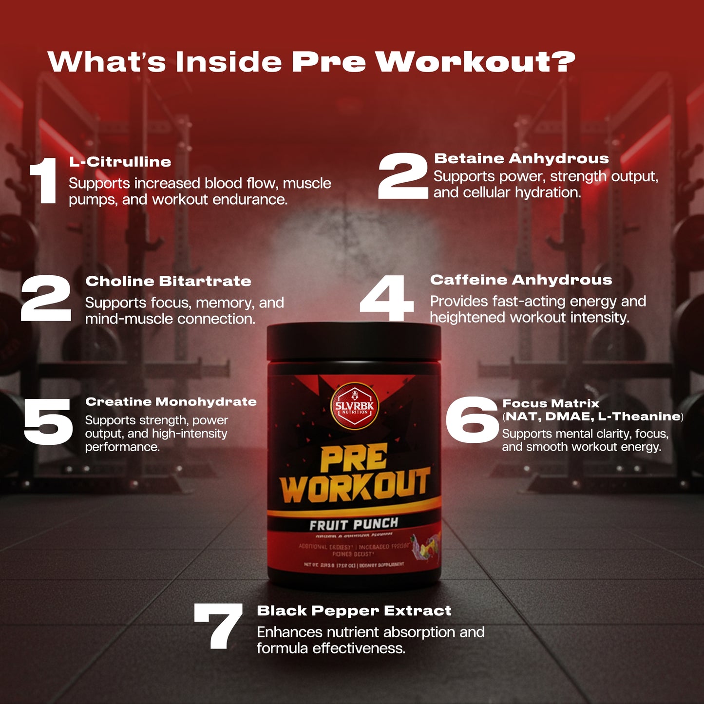 Pre-Workout (Fruit Punch)