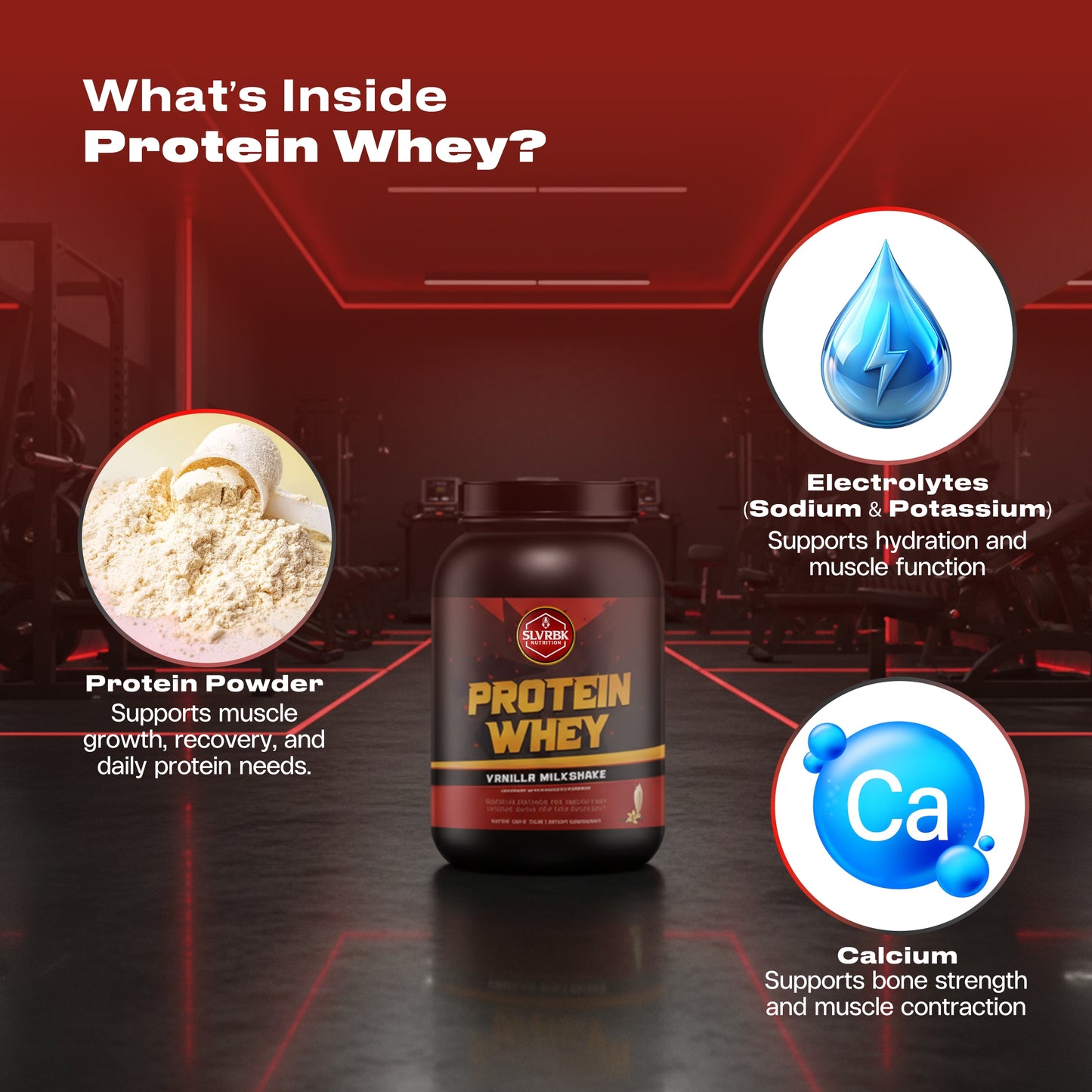 2lb Whey Protein (Vanilla Milkshake)