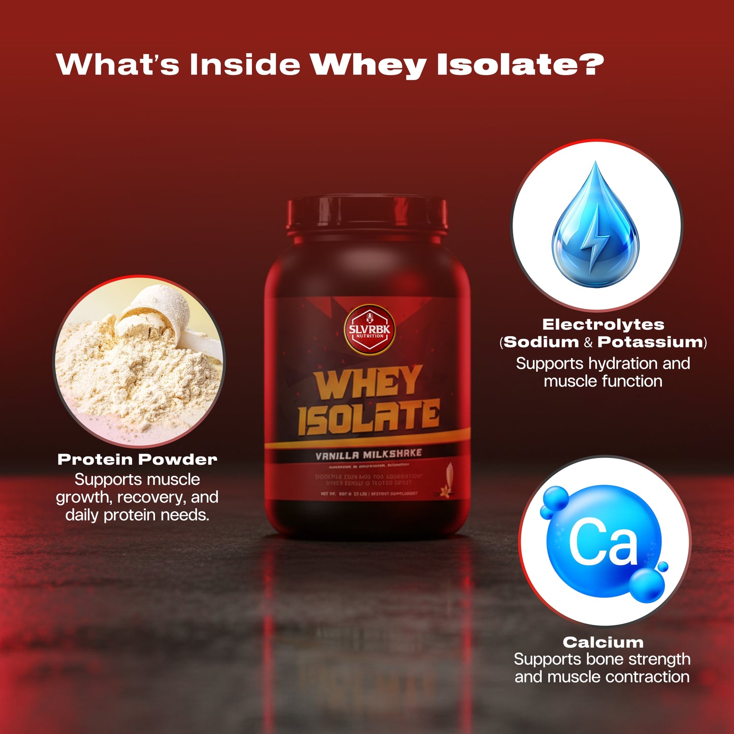 2lb Whey Isolate (Vanilla Milkshake)