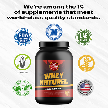 2lb Whey Natural (Salted Caramel)