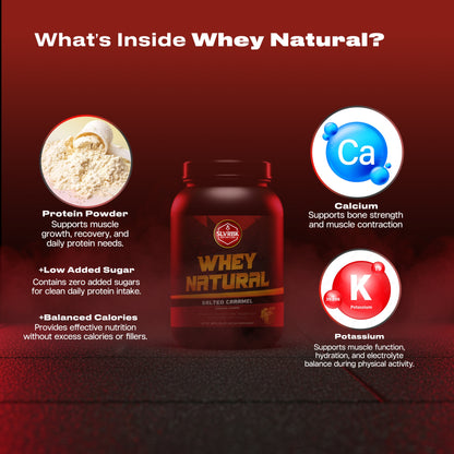 2lb Whey Natural (Salted Caramel)